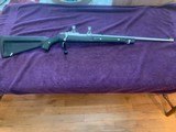 RUGER 77/22,22 LR. CAL., ALL WEATHER BOAT PADDLE STOCK WITH GREEN INSERTS 99% COND. - 1 of 5