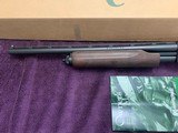 REMINGTON 870 FIELD MASTER JR. COMPACT, 20 GA., 18 3/4” REM CHOKE BARREL WITH 3 CHOKE TUBES, WALNUT WOOD, NEW IN THE BOX WITH OWNERS MANUAL - 3 of 5