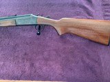 SAVAGE 24, 22 LR. OVER 410 GA., HAS THE POPULAR SIDE BUTTON BARREL SELECTOR, WALNUT WOOD, CASE COLOR RECEIVER99% COND. - 2 of 5