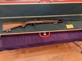 WEATHERBY MK XII, 22 LR. SERIAL NUMBER JC125xx, 99% COND. WITH WEATHERBY CASE