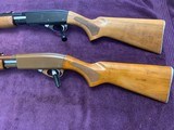 REMINGTON 572 LIGHTWEIGHTS
22 LR. PUMPS, CROW WING BLACK & BUCKSKIN TAN, BOTH EXC. COND. THESE RARE GUNS CAN BE BOUGHT SEPERATE - 3 of 5