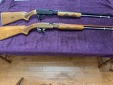 REMINGTON 572 LIGHTWEIGHTS
22 LR. PUMPS, CROW WING BLACK & BUCKSKIN TAN, BOTH EXC. COND. THESE RARE GUNS CAN BE BOUGHT SEPERATE - 4 of 5