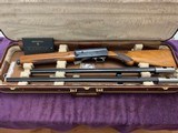 BROWNING A-5, LT-12, 12 GA., 2 BARREL SET, 26”
IMPROVED CYLINDER VENT RIB & 30” FULL CHOKE, EXC. COND. IN BROWNING HARD CASE WITH
OWNERS MANUAL - 3 of 5