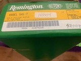 REMINGTON 541 T, 22 LR.
NEW IN THE BOX - 6 of 6