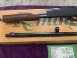 REMINGTON 870 WINGMASTER 28 GA. ENGRAVED ENHANCED RECEIVER, 25” REM CHOKE, VENT RIB, NEW IN THE BOX WITH OWNERS MANUAL, 3 CHOKE TUBES & WRENCH - 1 of 6