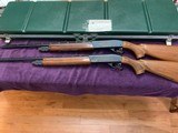 REMINGTON 1100 MATCHED SKEET SET, 28 GA. & 410, MFG. 1969, 25” SKEET CHOKES, EXC. COND. COMES IN ORIGINAL REMINGTON GREEN CASE WITH WEIGHTS - 3 of 5
