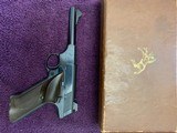 COLT WOODSMAN SPORT, 2ND SERIES 4 1/2” BARREL, MFG. 1951, LIKE NEW IN THE BOX WITH OWNERS MANUAL, TEST TARGET, ETC. - 2 of 7