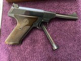 COLT WOODSMAN SPORT, 2ND SERIES 4 1/2” BARREL, MFG. 1951, LIKE NEW IN THE BOX WITH OWNERS MANUAL, TEST TARGET, ETC. - 4 of 7