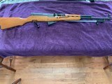 SKS NORINCO POLY, ALL NUMBERS MATCH, SPADE BAYONET, 1ST OF SERIAL NUMBER 16, 99% COND.