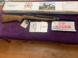 RUGER 99 “DEERFIELD” 44 MAGNUM “50TH ANNIVERSARY” SERIAL NO. 79, NEW IN THE BOX - 6 of 6