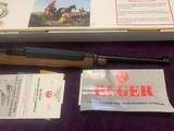 RUGER 99 “DEERFIELD” 44 MAGNUM “50TH ANNIVERSARY” SERIAL NO. 79, NEW IN THE BOX - 5 of 6