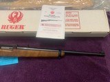RUGER 96/44, 44. MAGNUM, LEVER ACTION, SERIAL NUMBER 79, NEW IN THE BOX, WITH OWNERS MANUAL & RINGS - 3 of 6