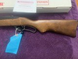 RUGER 96/44, 44. MAGNUM, LEVER ACTION, SERIAL NUMBER 79, NEW IN THE BOX, WITH OWNERS MANUAL & RINGS - 2 of 6