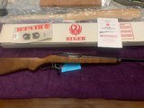RUGER 96/44, 44. MAGNUM, LEVER ACTION, SERIAL NUMBER 79, NEW IN THE BOX, WITH OWNERS MANUAL & RINGS - 5 of 6