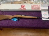 RUGER 96/22 MAGNUM, 22 MAGNUM LEVER ACTION, SERIAL NUMBER 00079, NEW IN THE BOX WITH OWNERS MANUAL & RINGS - 5 of 6