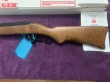 RUGER 96/22 MAGNUM, 22 MAGNUM LEVER ACTION, SERIAL NUMBER 00079, NEW IN THE BOX WITH OWNERS MANUAL & RINGS - 2 of 6