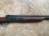 STEVENS 240, 410 GA. OVER 410 GA. MFG. IN THE 1940’S, WALNUT STOCK & FOREARM, GUN HAS BEEN COMPLETELY REFINISHED, ACTION IS VERY TIGHT - 5 of 5
