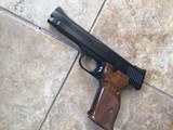 SMITH & WESSON 41, 22 LR. RARE 5” BARREL, NOT TO BE CONFUSED WITH 5 1/2” BARREL, AS NEW IN THE BOX WITH ORIGINAL EXTRA MAG. - 2 of 7