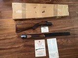 RUGER RED LABEL 20 GA. 26” IMPROVED CYLINDER & MODIFIED, GORGEOUS WALNUT WOOD & BLUE RECEIVER, IN THE BANJO BOX WITH OWNERS MANUAL, HANG TAG, ETC. - 2 of 9