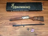 BROWNING A 5, SWEET 16, 26
VENT RIB, NEW UNFIRED IN THE BOX WITH 3 CHOKE TUBES & WRENCH