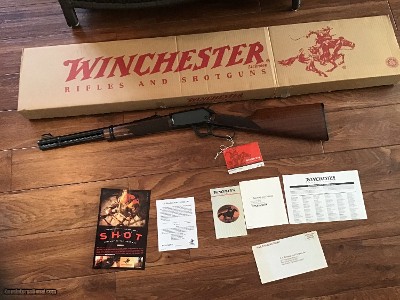 WINCHESTER 9422 TRAPPER MAGNUM, 16 1/2” BARREL BARREL, NEW UNFIRED IN THE BOX WITH HANG TAG, ETC.