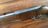 RUGER 10-22, 22 LR., MANLICHER, INTERNATIONAL WALNUT STOCK, STAINLESS STEEL, NEW IN THE BOX WITH OWNERS MANUAL, ETC. - 5 of 7