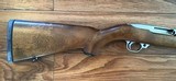 RUGER 10-22, 22 LR., MANLICHER, INTERNATIONAL WALNUT STOCK, STAINLESS STEEL, NEW IN THE BOX WITH OWNERS MANUAL, ETC. - 4 of 7