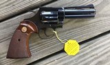 COLT DIAMONDBACK 38 SPC. 4” BLUE, MFG. 1978, NEW IN THE BOX WITH OWNERS MANUAL, HANG TAG, COLT LETTER, ETC. - 4 of 5