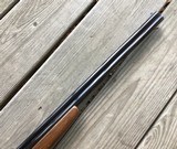 SAVAGE 24, 22 LR. OVER 410 GA. DESIRABLE MODEL WITH SIDE BUTTON BARREL SELECTOR, CASE COLORED RECEIVER & WALNUT WOOD, EXC. COND. - 6 of 9