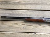 SAVAGE 24, 22 LR. OVER 410 GA. DESIRABLE MODEL WITH SIDE BUTTON BARREL SELECTOR, CASE COLORED RECEIVER & WALNUT WOOD, EXC. COND. - 8 of 9