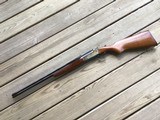 SAVAGE 24, 22 LR. OVER 410 GA. DESIRABLE MODEL WITH SIDE BUTTON BARREL SELECTOR, CASE COLORED RECEIVER & WALNUT WOOD, EXC. COND. - 2 of 9