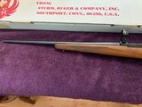 RUGER 77, 22 HORNET CAL.., LIKE NEW IN THE BOX