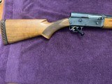 BROWNING BELGIUM A-5, LT. 20 GA., 26” SKEET CHOKE, VENT RIB BARREL LOP 14”
MFG. 1975 EXC. COND. - 2 of 5