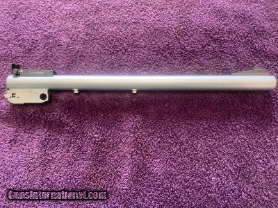 THOMPSON CONTENDER SUPER 14, 35 REMINGTON CAL., BARREL ONLY EXC. COND.