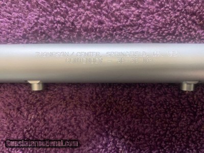 THOMPSON CONTENDER SUPER 14, 35 REMINGTON CAL., BARREL ONLY EXC. COND. - Image 2 of 3