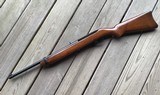 RUGER CARBINE 44 AUTO 99% BLUE, WALNUT HAS 3 VERY SMALL HANDLING MARKS