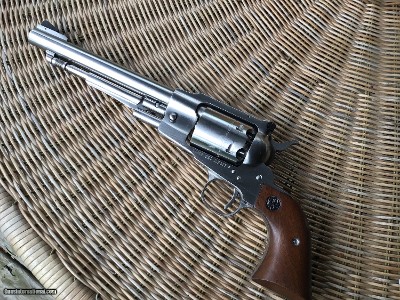 RUGER OLD ARMY STAINLESS 45 CAL. 7 1/2” BARREL, MUZZLE LOADER, APPEARS UNFIRED IN THE BOX - Image 2 of 8