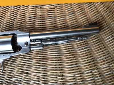 RUGER OLD ARMY STAINLESS 45 CAL. 7 1/2” BARREL, MUZZLE LOADER, APPEARS UNFIRED IN THE BOX - Image 7 of 8