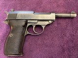 WALTHER P-38, ACI, WAFFENAMPT MARKS, EAGLE, MATCHING NUMBERS, VERY GOOD COND. - 7 of 7