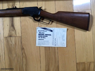 MARLIN 1894 CL, CLASSIC “DUCKS UNLIMITED” 25-20 CAL. JM STAMPED, NEW UNFIRED IN THE BOX WITH OWNERS MANUAL - Image 7 of 8