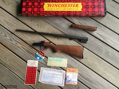 WINCHESTER 370, 28 GA. 28” FULL CHOKE, NEW UNFIRED IN THE BOX WITH OWNERS MANUAL, ETC.