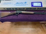 MARLIN 1894, 45 LC. CAL. 20” BARREL, LIKE NEW IN THE BOX WITH OWNERS MANUAL