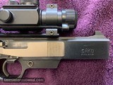 SAKO TRIACE TARGET PISTOL, MADE IN FINLAND, ONLY BETWEEN 80 & 200 WERE IMPORTED, NO MAGAZINE, EXC. COND. - 3 of 6