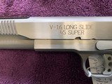 SPRINGFIELD ARMORY V-16 LONG SLIDE 45 SUPER, EXC. COND. - 1 of 5