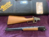 MARLIN 39 TDS, 22 LR. 16 1/2” BARREL WITH TAKEDOWN CASE 99% COND.