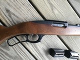 RUGER 96, 22 MAGNUM, LEVER ACTION, EXC. COND. COME WITH 3 RUGER MAGAZINES - 3 of 9