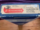 WINCHESTER 9422 XTR, 22LR. 20 1/2” BARREL, SERIAL NUMBER F333013, NEW UNFIRED IN THE BOX WITH OWNERS MANUAL, HANG TAG, ETC. - 6 of 6