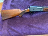 BROWNING BELGIUM A-5 “SWEET-16” 28” FULL CHOKE VENT RIB, BLUE 98%, WITH HANDLING MARKS IN THE WOOD, MFG. 1961 - 1 of 8