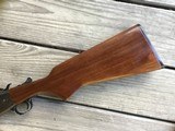 SAVAGE 24, 22 LR. OVER 410 GA., OLDER MODEL WITH SOUGHT AFTER SIDE BUTTON BARREL SELECTOR,
WALNUT WOOD, VERY GOOD COND. - 2 of 9