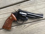 SMITH & WESSON 53-2, 22 MAGNUM, RARE 4” BARREL, TARGET GRIPS, LIKE NEW IN THE BOX WITH 22 JET INSERTS, OWNERS MANUAL, ETC. - 2 of 4